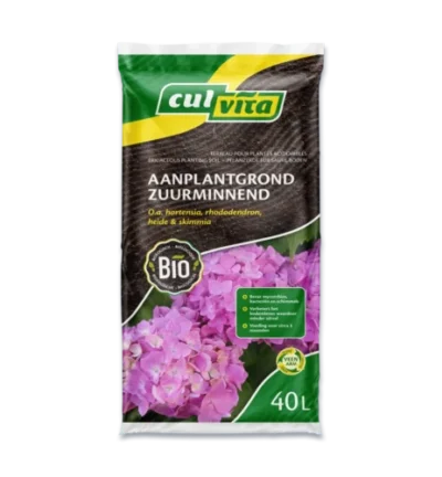 Culvita Pflanzerde säureliebende Pflanzen Bio 40 Liter